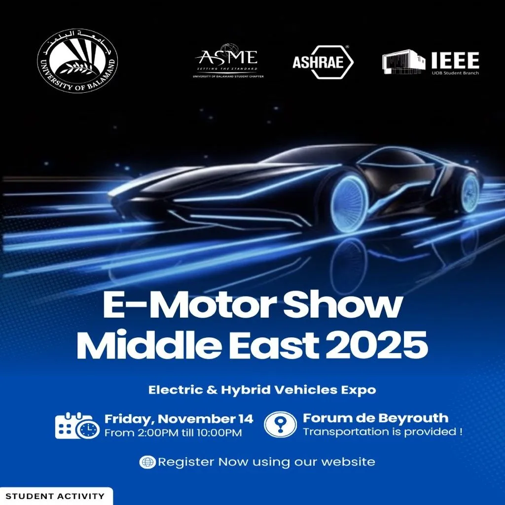 Poster for E-Motor Show Middle East 2025