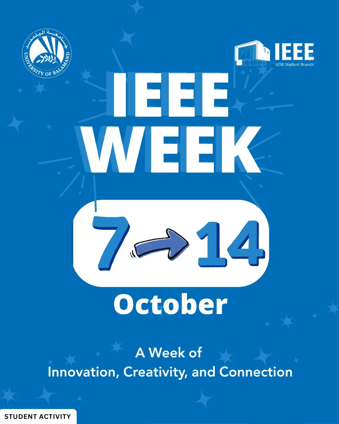 Poster for IEEE Week 2026!