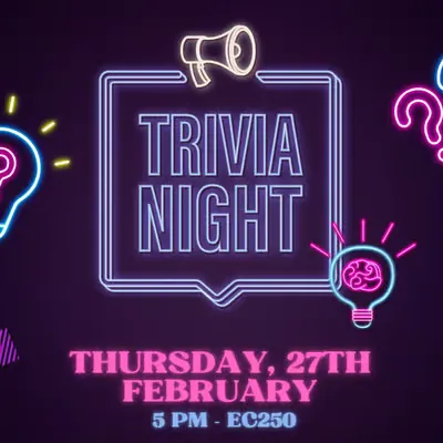 Poster for Trivia Night